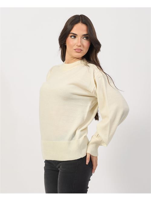 Pull ? manches larges Silvian Heach SILVIAN HEACH | GPA24318MAMILK